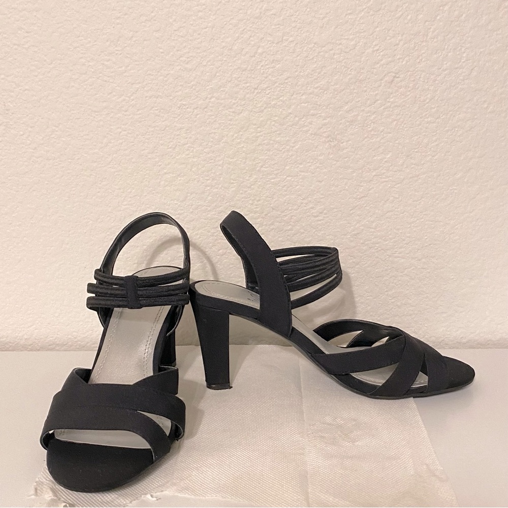 Impo Stretch Viceca Slip-On Strappy Dress High Heels - Picture 2 of 10